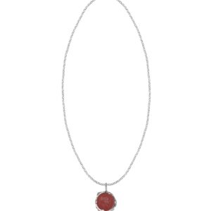 Athéna Cameo Jasper Thin Chain