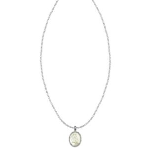 Eros Cameo Pearl Thin Chain