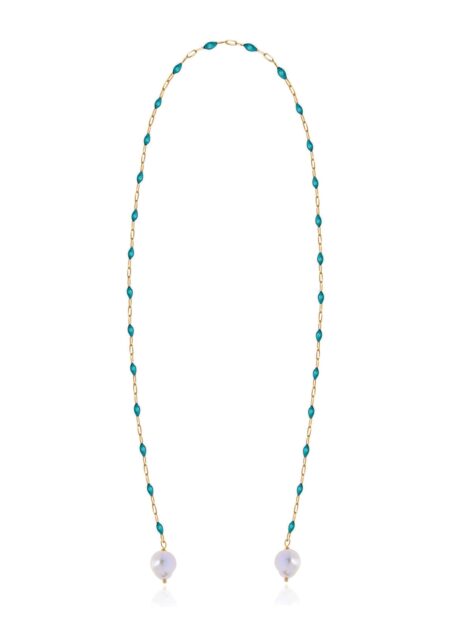 Enamel Turquoise Rosario