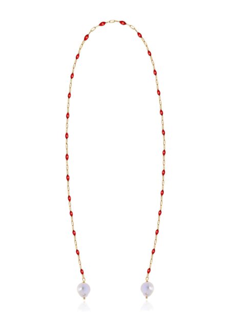 Enamel Red Rosario