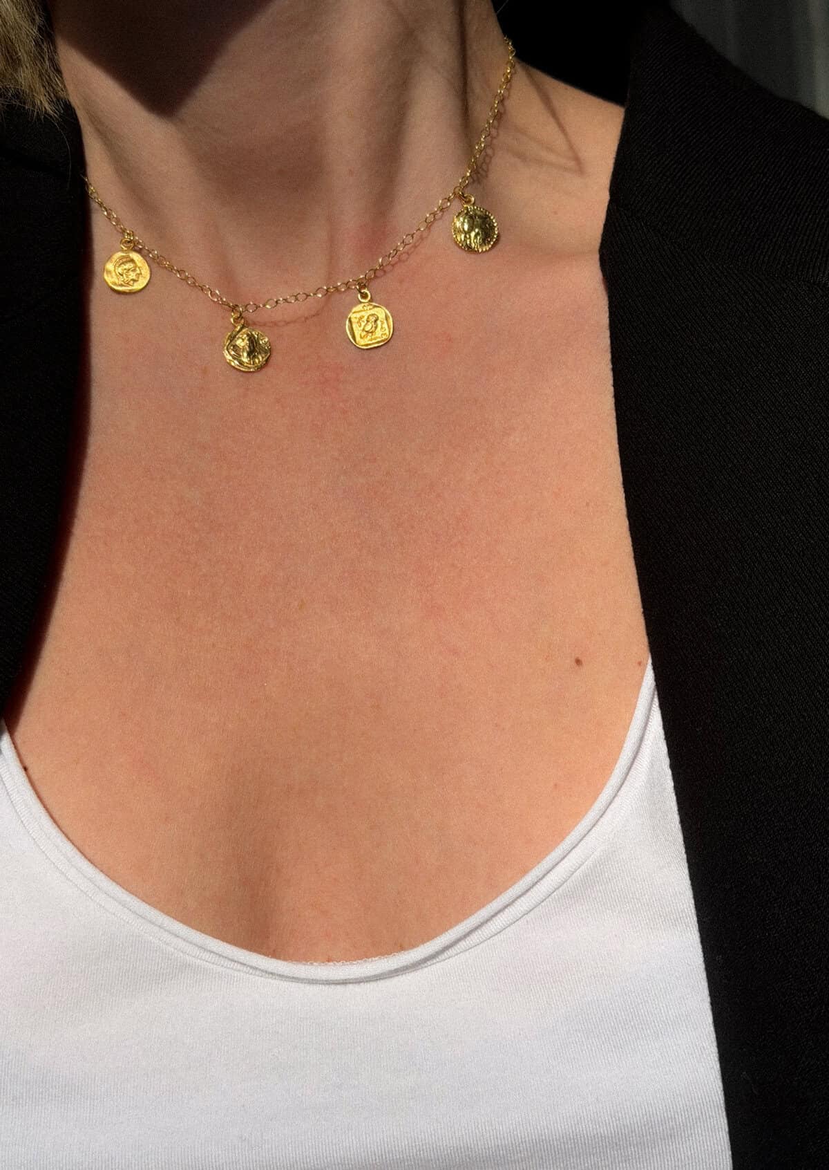 Athinules Charm Necklace Athinules Charm Necklace