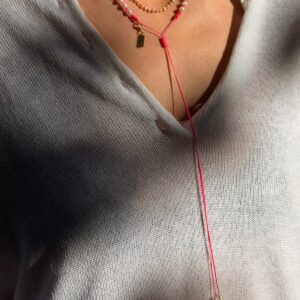 Xeni Pearl Neon Pink Rosario