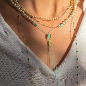 Xeni Pearl Aqua Rosario
