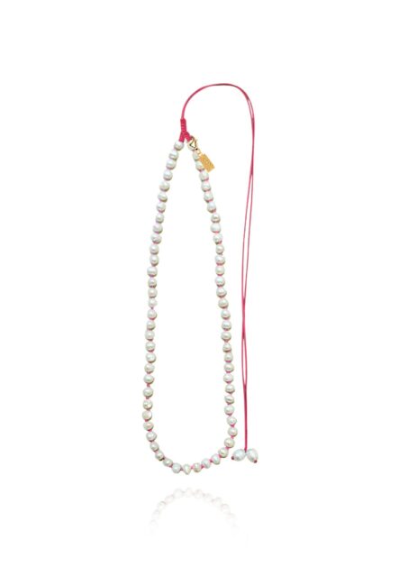 Xeni Pearl Neon Pink Rosario