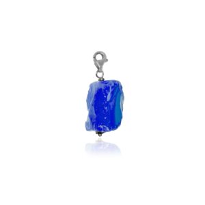 Blue Crystal Clip On