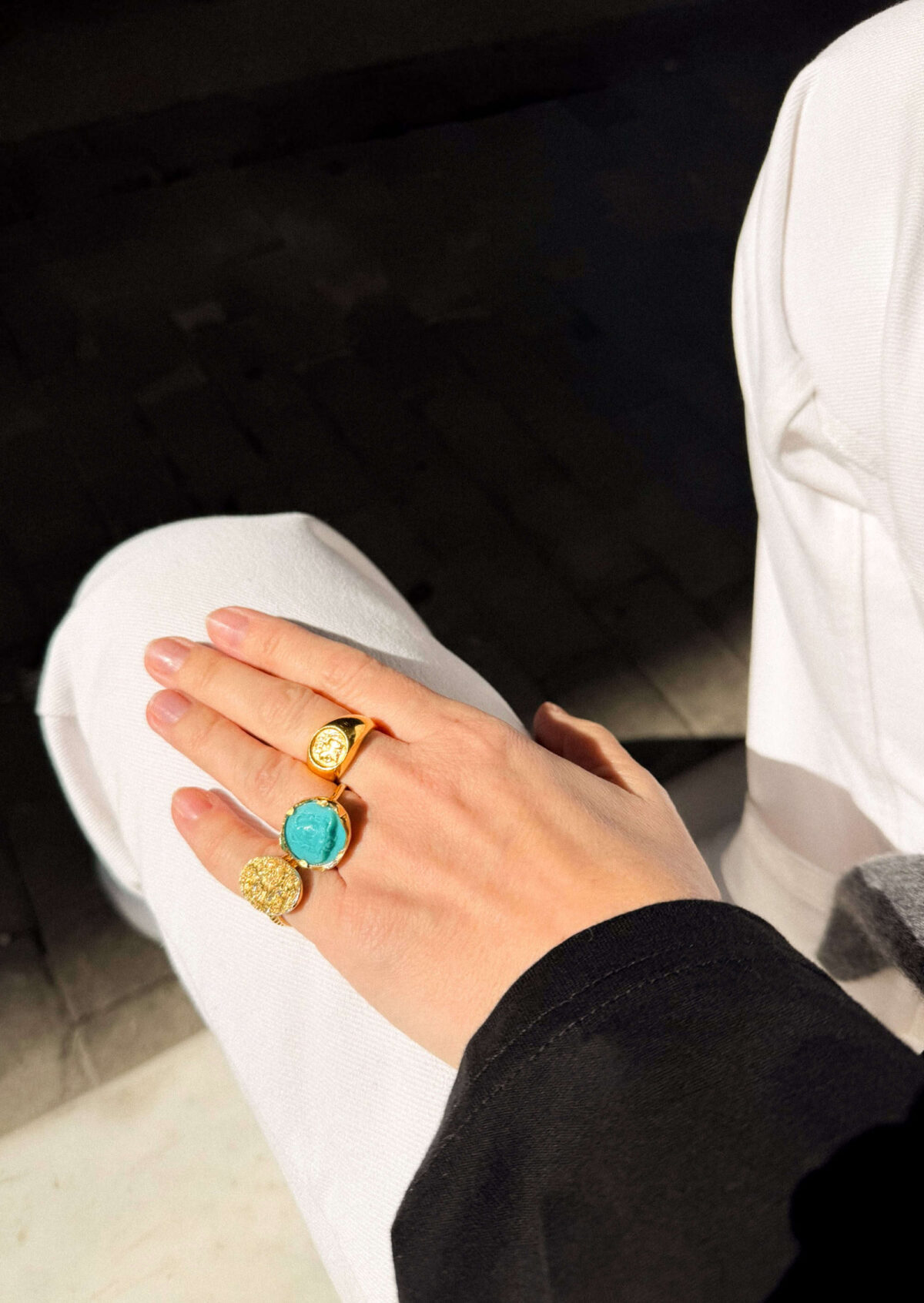 Medusa Cameo Silica Ring Medusa Cameo Silica Ring