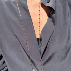 Enamel Red Rosario