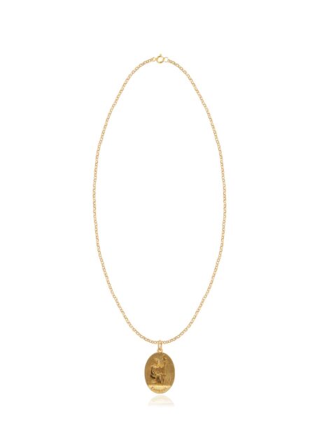 Empress Oval Tarot Thin Chain