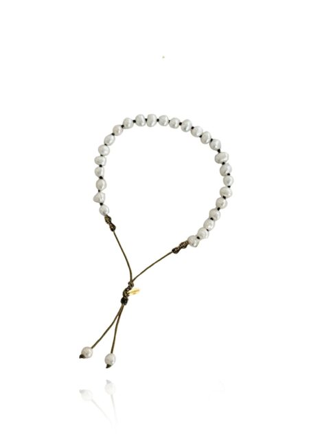 Xeni Pearl Bracelet Moca