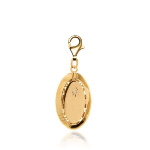 Angel Oval Clip On
