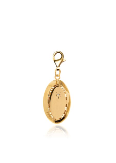 Angel Oval Clip On Angel Oval Clip On