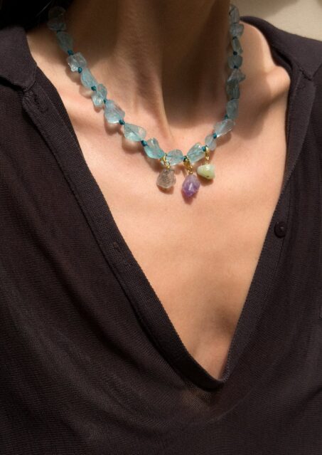 Celeste Nugget Necklace