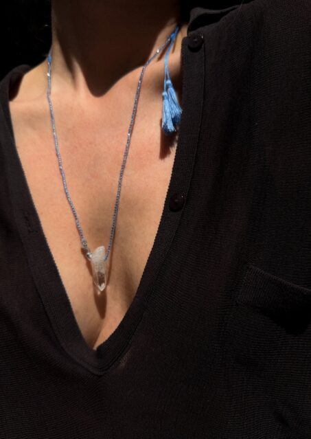 Krystalos Tassel Necklace
