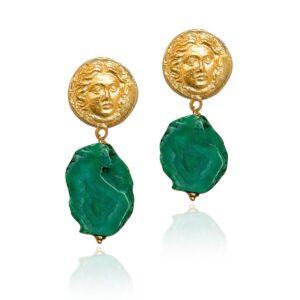 Petra Emerald Earrings