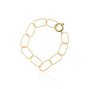 Oval Statement Bracelet