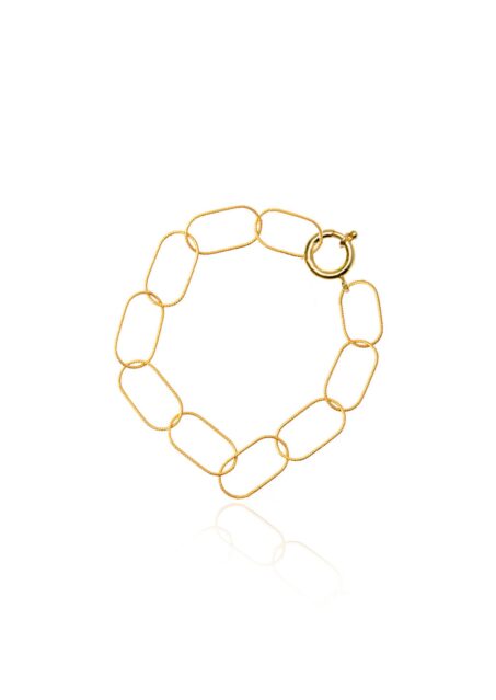 Oval Statement Bracelet