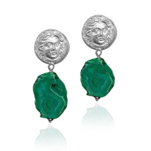 Petra Emerald Earrings