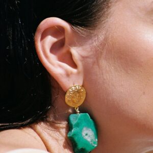 PETRA EMERALD EARRINGS