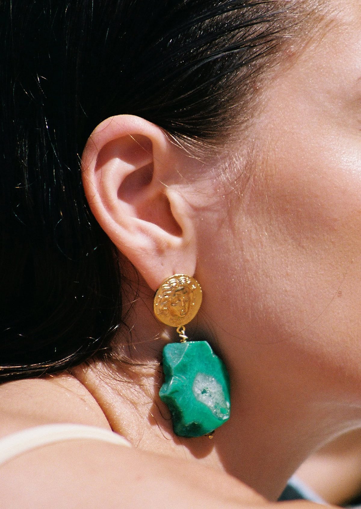 PETRA EMERALD EARRINGS PETRA EMERALD EARRINGS