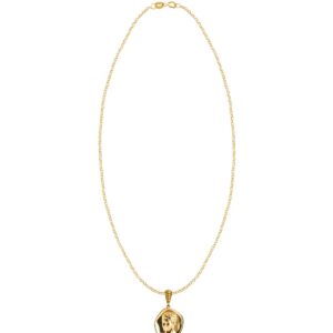 14k Hermis Turquoise Brilliant Necklace