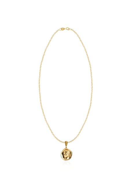 14k Hermis Turquoise Brilliant Necklace