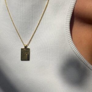 14k Birth Charm