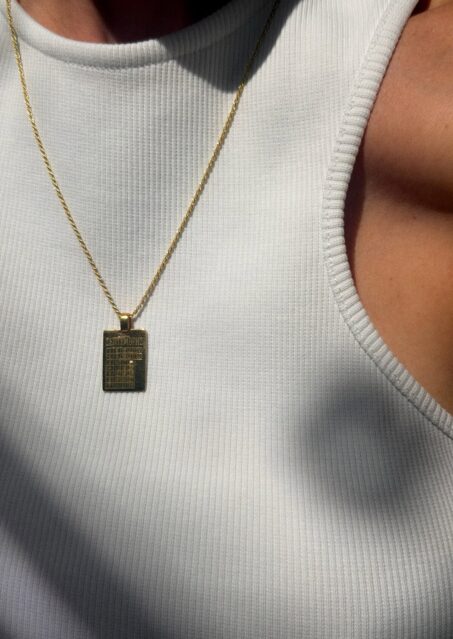 14k Birth Charm