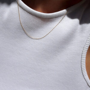 14k Glossy Chain